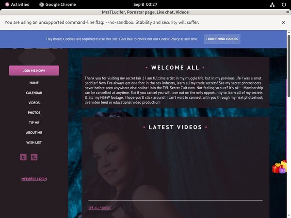Sign Up MrsTLucifer Free
