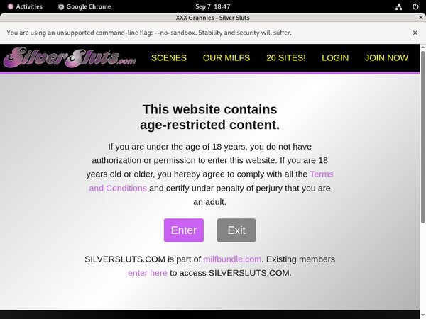 Silver Sluts Discount On