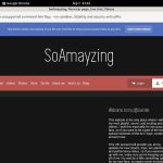 SoAmayzing Full Sex