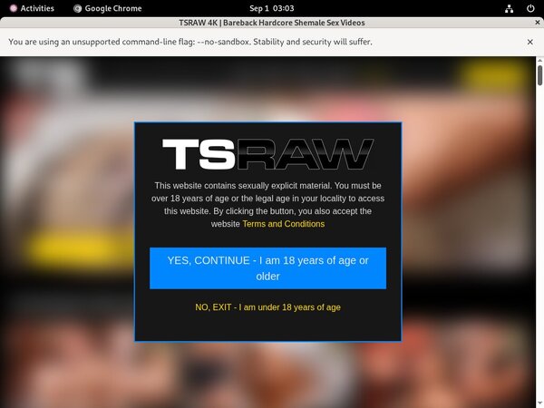 TS Raw Trial Login