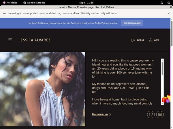 Try JessicaAlvarez Free Trial