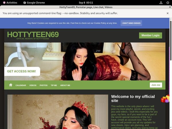 HottyTeen69 Free Trial Member