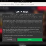 Vixenplus Signup Page